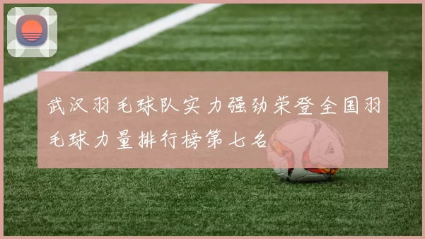 武汉羽毛球队实力强劲荣登全国羽毛球力量排行榜第七名